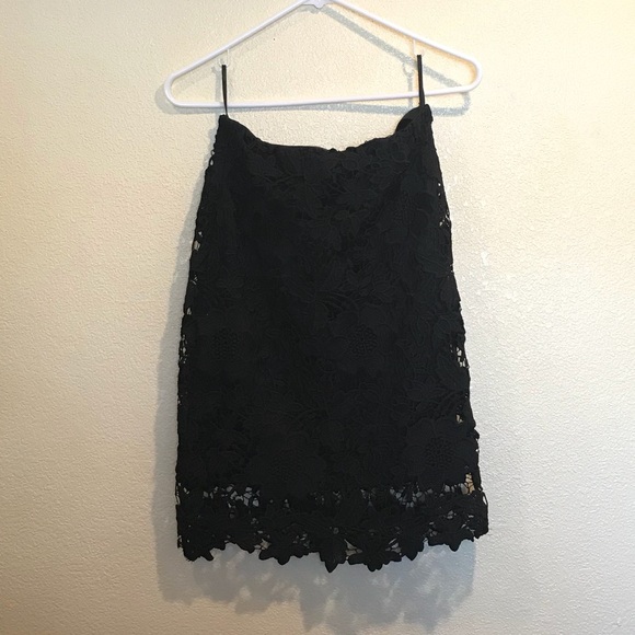 Forever 21 Dresses & Skirts - Forever 21 | Black Lace Skirt